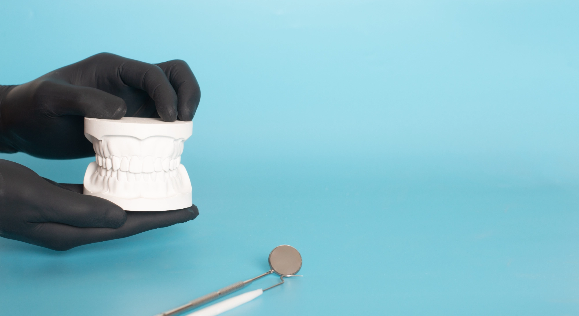 Image of Dental equipment on a tray | Plano Smile Studio