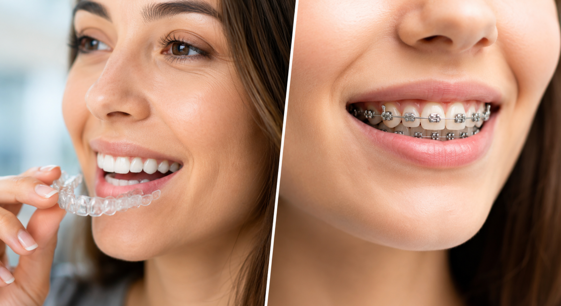 Invisalign vs. Traditional Metal Braces